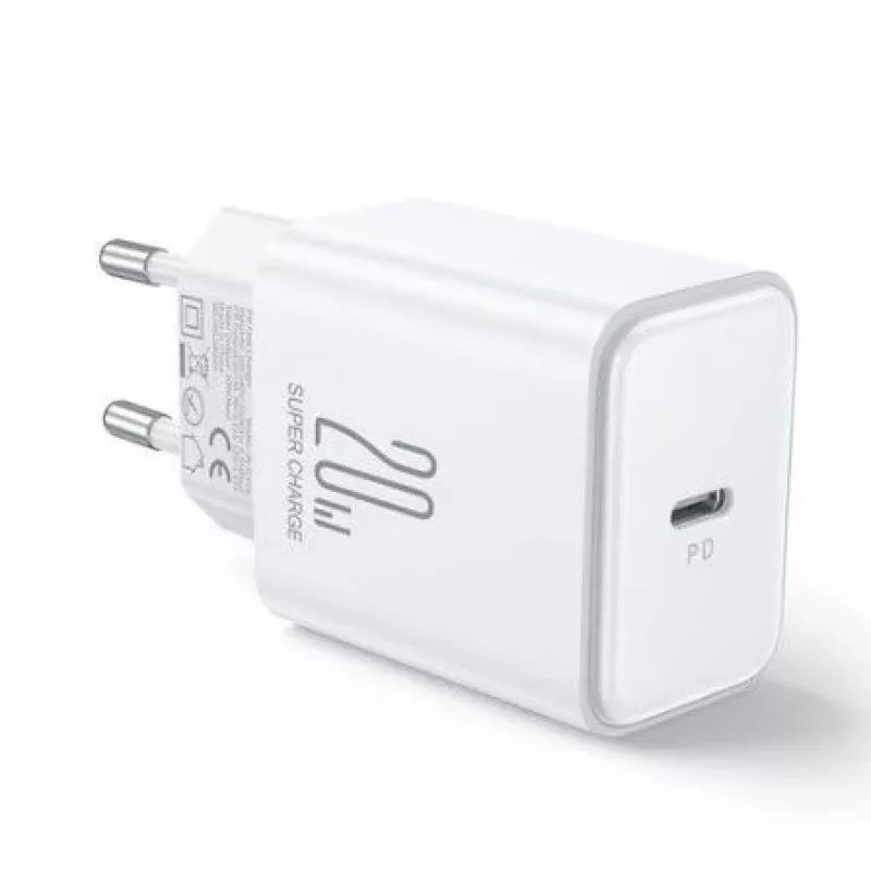 Joyroom JR-TCF06 USB-C 20W PD laadija valge