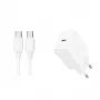JOYROOM JR-TCF20 20W USB-C seinadapter USB-C - USB-C kaabliga (1 m)