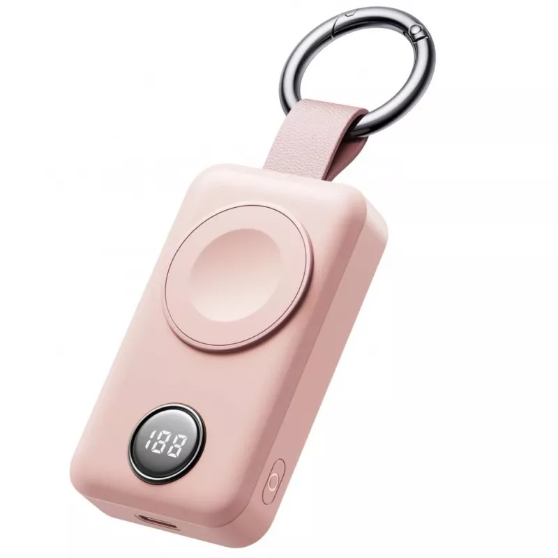 Joyroom JR-WQW01 Wireless Power Bank 2000mAh 3W for Apple Watch Pink