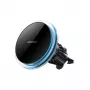 JOYROOM JR-ZS291 Autotelefonihoidja 15W Qi juhtmevaba laadijaga, MagSafe ühilduv, õhutusava kinnitus, must