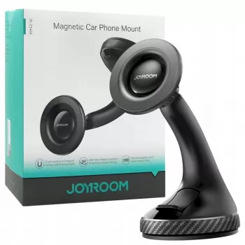 JOYROOM JR-ZS406-BLK Magnetiline tuuleklaasi autohoidik, 360° pöörlemine, must