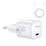 Joyroom Mini USB-C Laadija 20W PD koos USB-C–Lightning kaabliga – Valge JR-TCF02