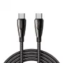 JOYROOM Pioneer 240W USB-C to USB-C kaabel SA31-CC5 1.2m Must