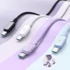JOYROOM S-AC027A141B 1,2 m USB-A–Lightning punutud kaabel, must