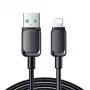 JOYROOM S-AL012A14 2.4A USB-A to Lightning kaabel 1,2m Must