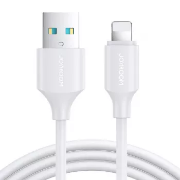 Joyroom S-UL012A9 Lightning-kaabel 2m Valge 2.4A USB-A – Lightning laadimiseks ja andmesünkroonimiseks