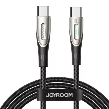 JOYROOM Star-Light USB-C to USB-C kaabel SA27-CC5 1.2m Must 100W