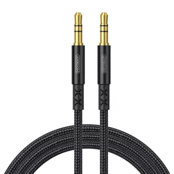 JOYROOM SY-10A1 3,5 mm AUX-heli kaabel 1 m must