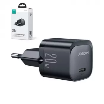Joyroom Travel Charger Mini Type-C, PD 20W, Must (JR-TCF02)