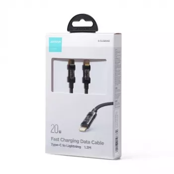 Joyroom Type-C to Lightning A10 Series Fast Charging Cable PD 20W, 1.2m, Black (S-CL020A12)
