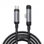 JOYROOM Type-C to Lightning EnjoyX Series 90° Cable A56, 30W, 480Mbps, 1,2m, Must (S-A56)