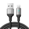 Joyroom USB-A to Lightning kaabel, 2.4A, 1.2m, must (S-UL012A10)