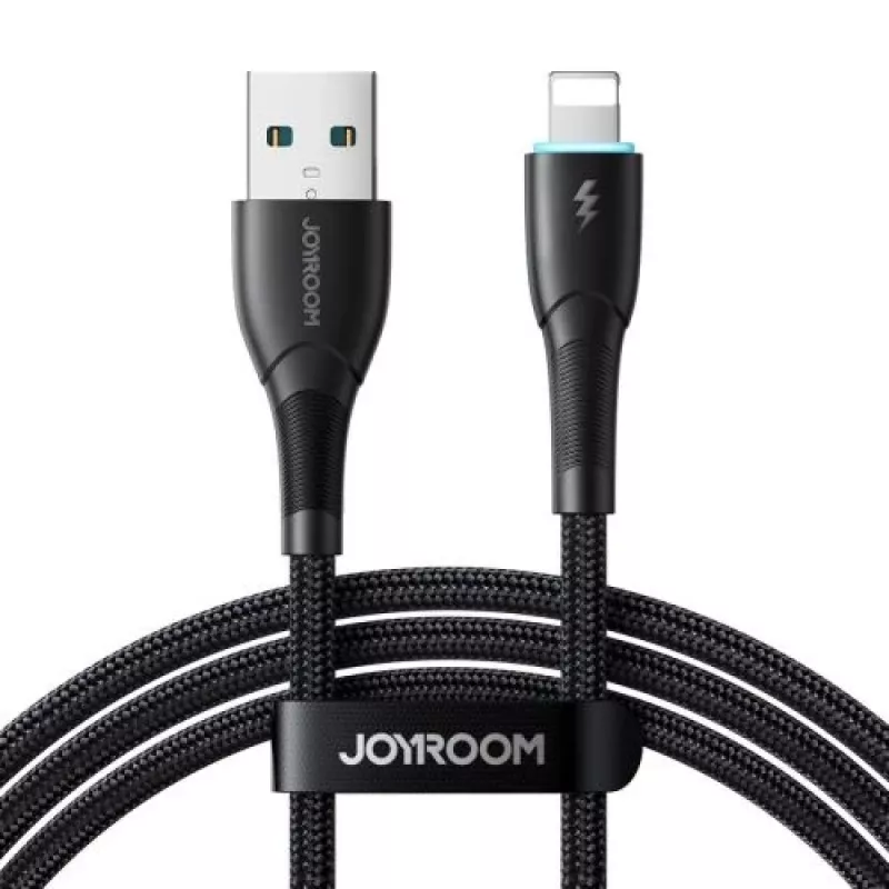 Joyroom USB-A to Lightning kaabel Starry Series, 480 Mbps, 3A, 1m, must (SA32-AL3)