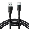 JOYROOM USB-A to USB-C kaabel Starry seeria, 480 Mbps, 3A, 1m, must (SA32-AC3)
