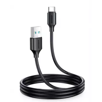 Joyroom USB-A to USB-C laadimis- ja andmekaabel 3A 1m must