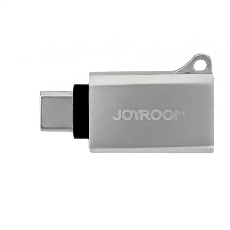 Joyroom USB-C Isane USB-A Emas Adapter Mini S-H151 Hõbedane