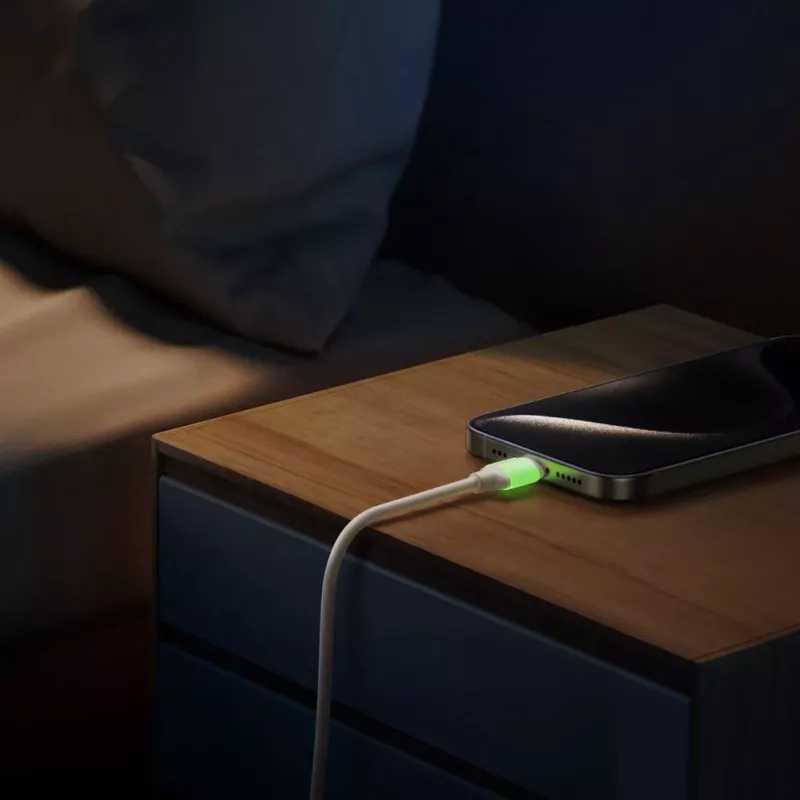 Joyroom USB-C to USB-C kaabel 1,2 m must 60W PD kiirlaadimine ja andmesünkroonimine