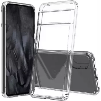 JT Berlin BackCase Pankow Clear Google Pixel 8 Pro jaoks - Läbipaistev TPU ümbris 11045