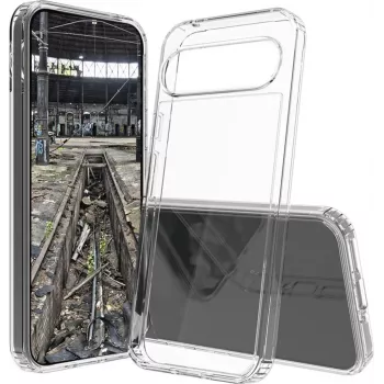 JT Berlin BackCase Pankow Clear Google Pixel 9 ja Pixel 9 Pro jaoks - läbipaistev TPU ümbris 11084