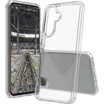 JT Berlin BackCase Pankow Clear Samsung Galaxy A36 5G jaoks - Läbipaistev lööki summutav TPU ümbris 11172