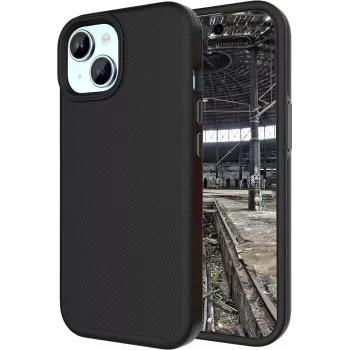 JT Berlin BackCase Pankow Solid MagSafe ümbris Apple iPhone 15 jaoks - must 11104