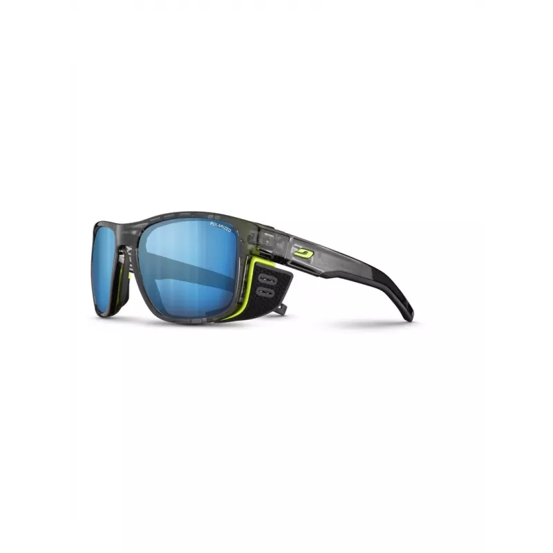 Julbo Shield Ocean Master Päikeseprillid - Spectron 3 Polariseeritud, Must/Sinine