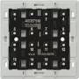 Jung 4008 TSM surunup-lüliti moodul, 1-pooluseline, 250 V AC, 10 A, kruviklemmid, süvispaigaldus, valge