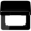 JUNG CD590KLSW Hinged Lid Cover Plate 50x50 mm Must Läikiv CD 500 sarjale