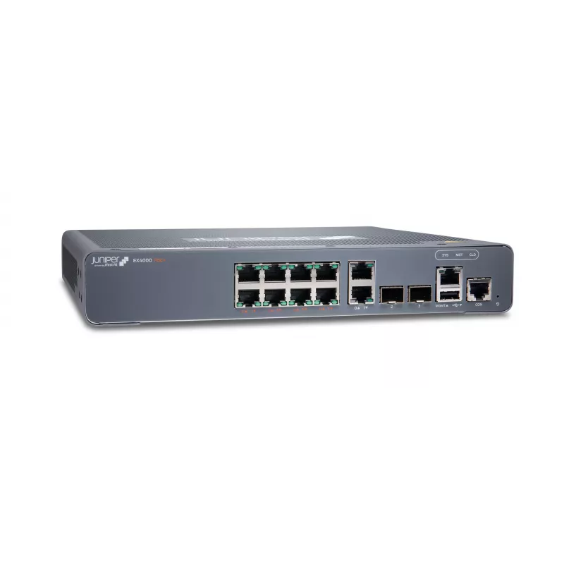 Juniper EX Series EX4000-8P - Switch - L3 - hallatav - 8 x 10/100/1000 (PoE+)