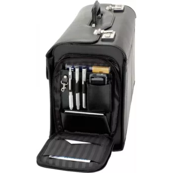 Jüscha 45057 Ehtsa Nahaga Attaché Kohver Must