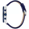 JUST CAVALLI MAN JC1G214L0045 44mm sinise numbrilaud ja nahkrihmaga käekell