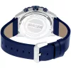 JUST CAVALLI MAN JC1G214L0045 44mm sinise numbrilaud ja nahkrihmaga käekell