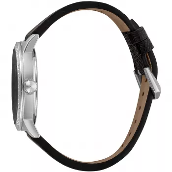 JUST CAVALLI MAN JC1G216L0015 42mm sinise numbrilaud ja nahkrihmaga kvartskell