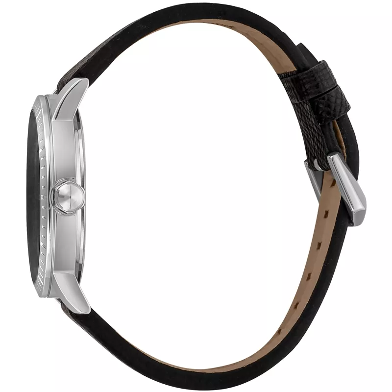 JUST CAVALLI MAN JC1G216L0015 42mm sinise numbrilaud ja nahkrihmaga kvartskell