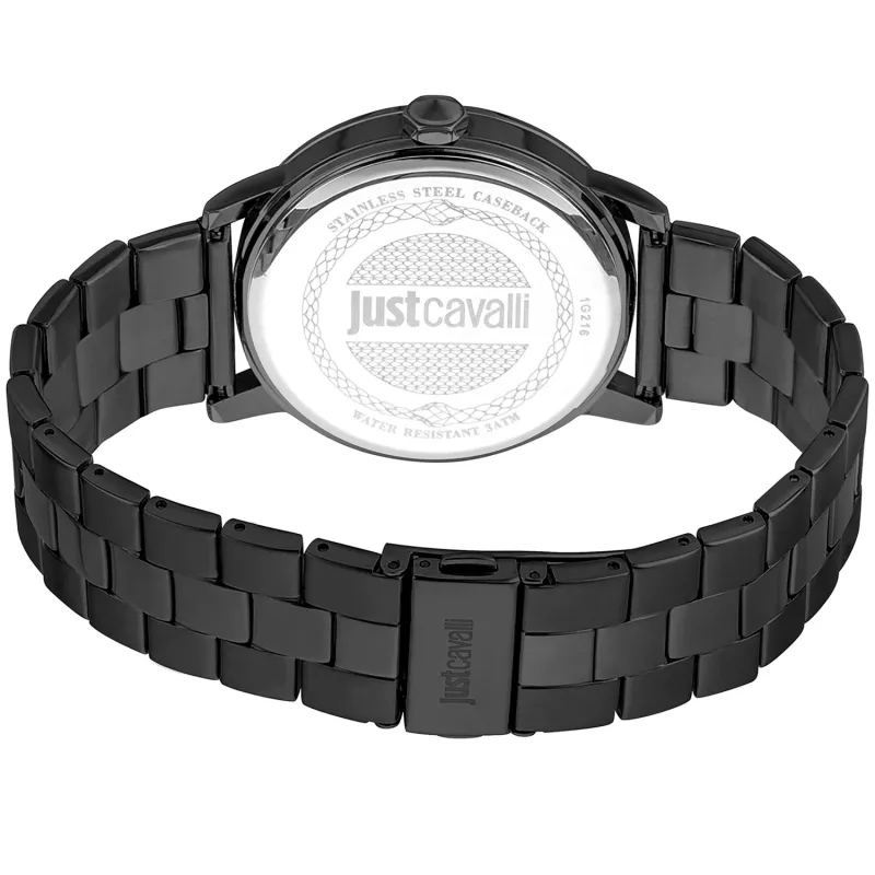 JUST CAVALLI MAN JC1G216M0075 42mm roostevabast terasest kvartskell