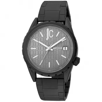 JUST CAVALLI MAN JC1G217M0075 Kvarts Analoogkell 42mm Roostevabast Terasest Võrkrihm