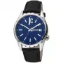 JUST CAVALLI meeste kvarts-analoogkell JC1G217L0025 42mm sinise numbrilaud ja sinise nahkrihmaga