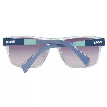 JUST CAVALLI Unisex Päikeseprillid JC743S-5787B Sinine Raam Hall Gradient Läätsed 57mm
