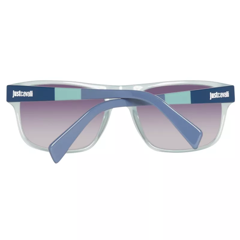 JUST CAVALLI Unisex Päikeseprillid JC743S-5787B Sinine Raam Hall Gradient Läätsed 57mm