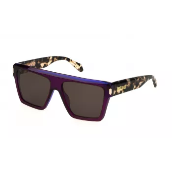 JUST CAVALLI Unisex Päikeseprillid SJC032-5709FE Pruun Havana Geomeetriline Atsetaatraam Pruun Gradientlääts 57/15/145 mm