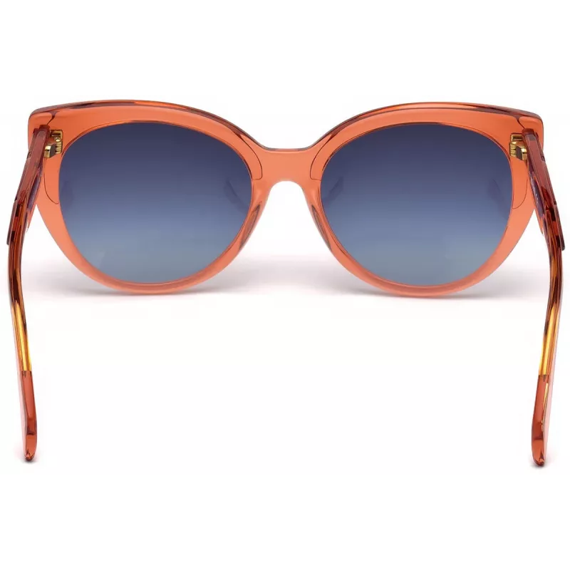 JUST CAVALLI Naiste Päikeseprillid JC836S-66W Havana Liblikakujuline Atsetaatraam Pruuni Gradientklaasiga 56/18/140 mm