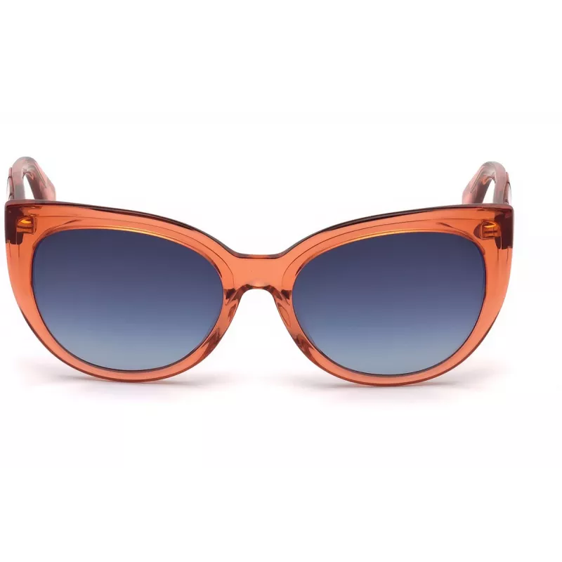 JUST CAVALLI Naiste Päikeseprillid JC836S-66W Havana Liblikakujuline Atsetaatraam Pruuni Gradientklaasiga 56/18/140 mm