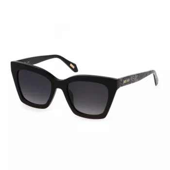 JUST CAVALLI Naiste Päikeseprillid SJC024-52700Y Liblikakujulise Atsetaatraamiga UV400 52mm