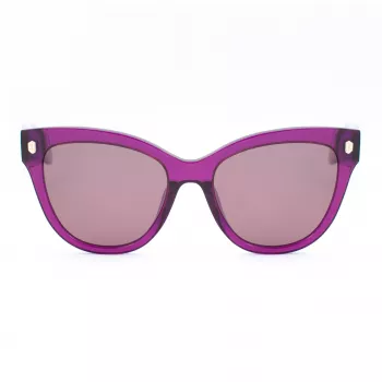 JUST CAVALLI Naiste Päikeseprillid SJC043-5509FE Liblikas/Kassisilm Atsetaat Havana Pruun Gradient UV400 55/18/140 mm