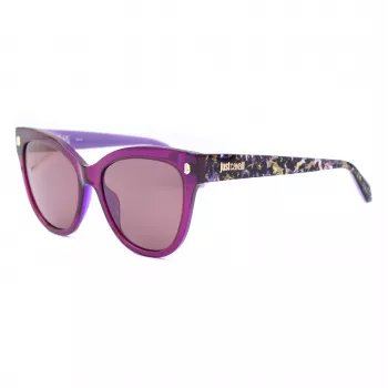 JUST CAVALLI Naiste Päikeseprillid SJC043-5509FE Liblikas/Kassisilm Atsetaat Havana Pruun Gradient UV400 55/18/140 mm