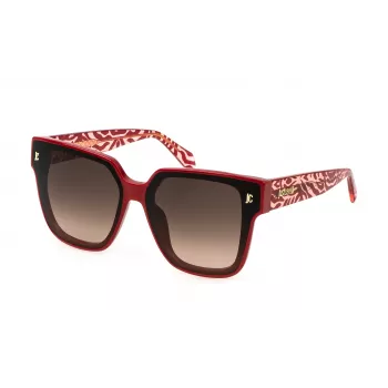 JUST CAVALLI Naiste päikeseprillid SJC089V6502GH Havana atsetaat hall gradient 65/13/140 mm