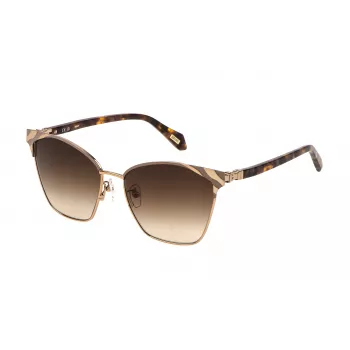JUST CAVALLI Naiste Päikeseprillid SJC093-5802AM Havana Liblikatsetaat