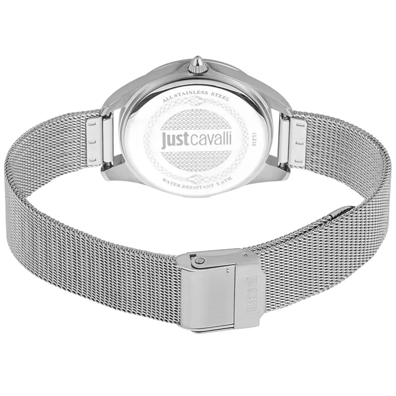 JUST CAVALLI Naiste Kell JC1L210M0035 32mm Hõbedane Roostevaba Teras