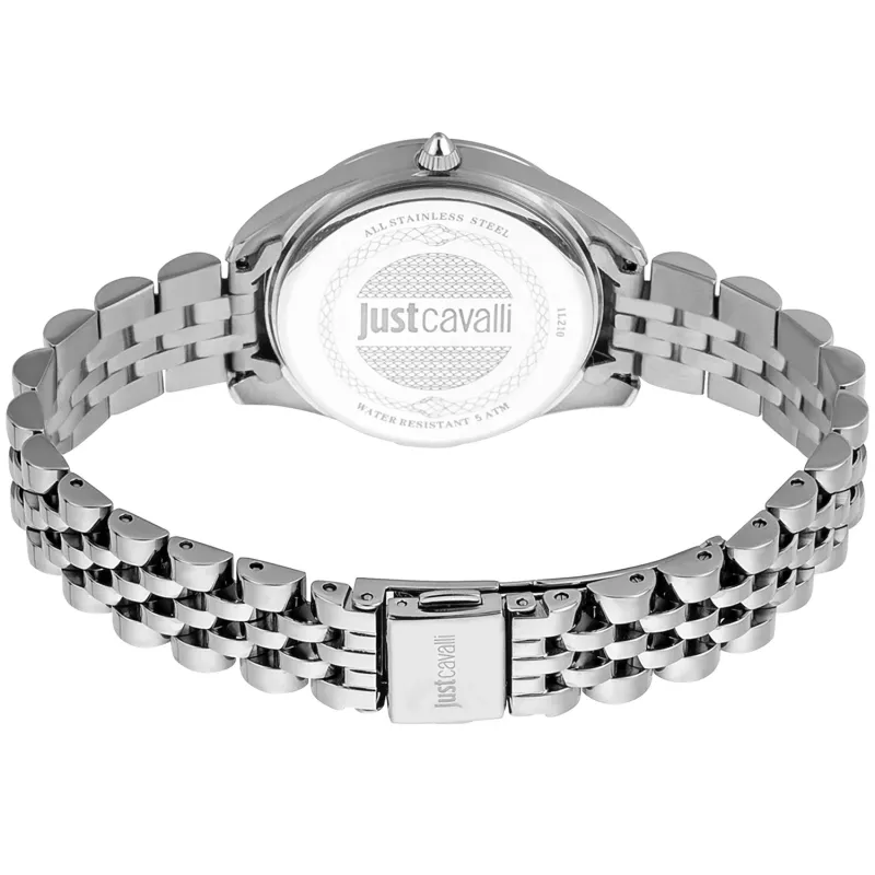 JUST CAVALLI Women's Watch JC1L210M0135 32mm Silver Stainless Steel Quartz