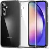 JUST MUST JM antibakteriaalne TPU-ümbris Samsung Galaxy A55 5G jaoks - läbipaistev